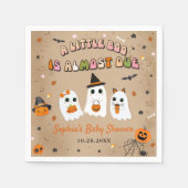 Halloween Niedlich Ghost Baby Dusche Serviette (Vorderseite)