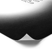 Halloween Niedlich Ghost Editable Party Event Sign Poster (Ecke)