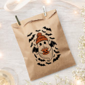 Halloween Niedlich Ghost Fall Spooky Saisongeschen Geschenktütchen (Ausgeschnitten)