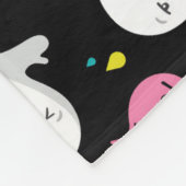Halloween Niedlich Ghost Fleecedecke (Ecke)