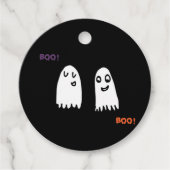 Halloween Niedlich Ghost Geschenkanhänger (Vorderseite)