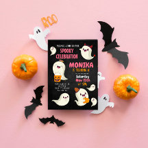 Halloween Niedlich Ghost Girl Geburtstag