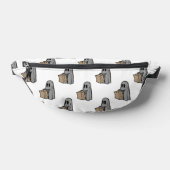 Halloween, Niedlich Ghost Grau, Trick oder Treat, Bauchtasche (Ablage )