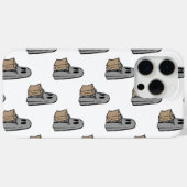 Halloween, Niedlich Ghost Grau, Trick oder Treat,  Case-Mate iPhone Hülle (Rückseite (Horizontal))