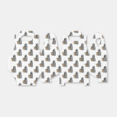 Halloween, Niedlich Ghost Grau, Trick oder Treat,  Geschenkschachtel (Ungefaltet)