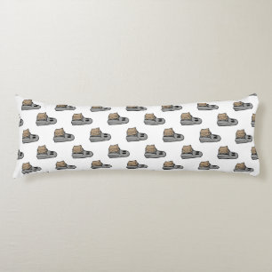 Halloween, Niedlich Ghost Grau, Trick oder Treat,  Seitenschläferkissen