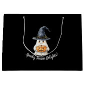 Halloween Niedlich Ghost Große Geschenktasche Geschenktüte (Vorderseite)