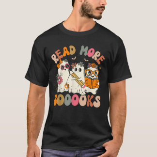 Halloween Niedlich Ghost-Lehrerin aus der Biblioth T-Shirt