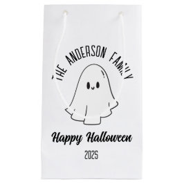 Halloween Niedlich Ghost Personalisierter Name Jah Kleine Geschenktüte