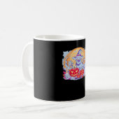 Halloween Niedlich Ghost Pumpkin Cat Classic T - S Kaffeetasse (Vorderseite Links)