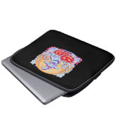 Halloween Niedlich Ghost Pumpkin Cat Classic T - S Laptopschutzhülle (Vorne Knopf)