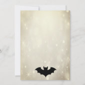 Halloween Niedlich Ghost Pumpkin-Party Einladung (Rückseite)