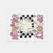 Halloween Niedlich Ghost Spooky Saison Fleecedecke (Vorderseite (Horizontal))
