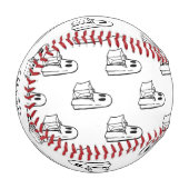 Halloween, Niedlich Ghost White, Trick oder Treat, Baseball (Vorderseite Links)