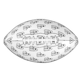 Halloween, Niedlich Ghost White, Trick oder Treat, Football