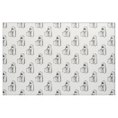 Halloween, Niedlich Ghost White, Trick oder Treat, Stoff (Fat Quarter (45,7 x 55,9 cm))