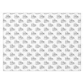 Halloween, Niedlich Ghost White, Trick oder Treat, Tischdecke (Vorderseite (Horizontal))