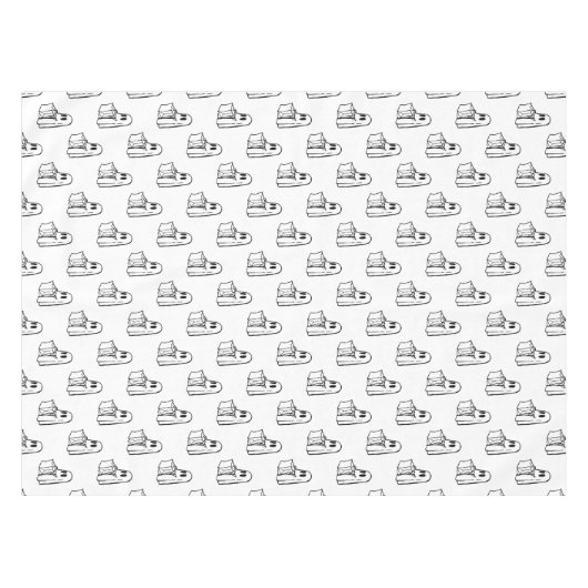 Halloween, Niedlich Ghost White, Trick oder Treat, Tischdecke (Vorderseite (Horizontal))