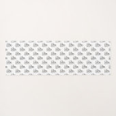 Halloween, Niedlich Ghost White, Trick oder Treat, Yogamatte (Rückseite (Horizontal))