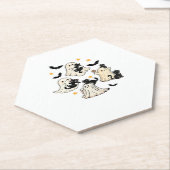 Halloween Niedlich Ghosts Fledermäuse Black Cats O Untersetzer (angewinkelt)