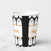 Halloween Niedlich Ghosts Pappbecher (Links)