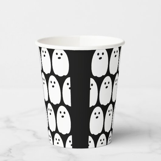 Halloween Niedlich Ghosts Party Pappbecher (Links)