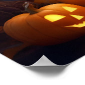 Halloween Niedlich Ghosts Poster (Ecke)