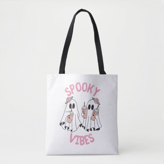 halloween niedlich ghosts spookovibes tasche (Vorderseite)