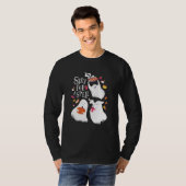 Halloween Niedlich Ghosts T-Shirt (Vorne ganz)