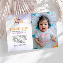 Halloween Niedlich Hexengeburt Party Dankeschön Ka Einladung