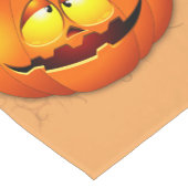 Halloween Niedlich Kitty Hexe und Kürbisfreund Kurzer Tischläufer (Ecke)