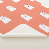 Halloween Niedlich Little Ghost Girls Sherpadecke (3/4)