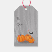 Halloween Niedlich Little Hexe Geschenkanhänger (Rückseite)