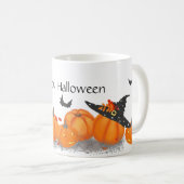 Halloween Niedlich Little Hexe Kaffeetasse (VorderseiteRechts)