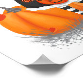 Halloween Niedlich Little Hexe Poster (Ecke)