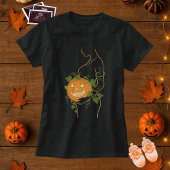 Halloween Niedlich Little Pumpkin Pregnant Silhoue T-Shirt
