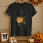 Halloween Niedlich Little Pumpkin Pregnant Silhoue T-Shirt