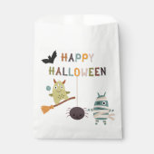 Halloween Niedlich Monsters Party Geschenktütchen (Vorderseite)