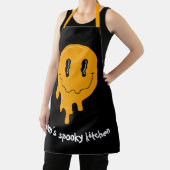 Halloween Niedlich Orange Ghost ☜ Custom Schürze (InSitu)