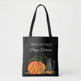 Halloween Niedlich Pumpkin Black Cat Modern Tasche