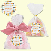 Halloween Niedlich Pumpkins Individuelle Name Runder Aufkleber