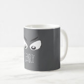 Halloween Niedlich Simple Ghost Eyes Whimsical Kaffeetasse (VorderseiteRechts)
