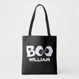 Halloween Niedlich Simple Whimsical Ghost Boo Eyes Tasche