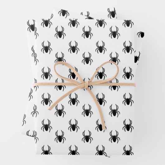 Halloween Niedlich Spiders Geschenkpapier Set (Beispiel)