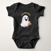 Halloween Niedlich & Spooky Baby Strampler (Vorderseite)