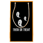 Halloween Niedlich Spooky Trick oder Treat Ghosts Kleine Geschenktüte (Vorderseite)