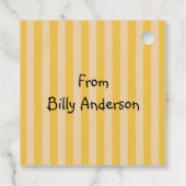 Halloween Niedlich Trick oder Treat Funny Candy Co Geschenkanhänger (Rückseite)