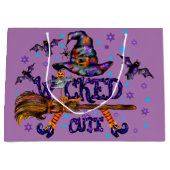 Halloween Niedlich Wicked Witz Große Geschenktüte (Vorderseite)