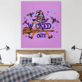 Halloween Niedlich Wicked Witz Leinwanddruck (Insitu (Schlafzimmer))