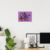 Halloween Niedlich Wicked Witz Poster (Heimbüro)